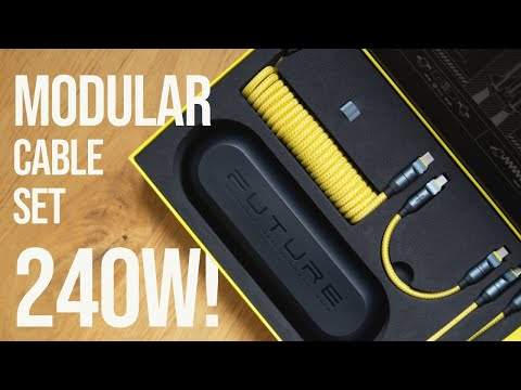 240W Kevlar USB-C Cables: Unleash Modular Power with AoHi!