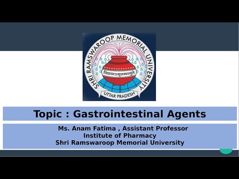 Gastrointestinal Agents / Institute of Pharmacy