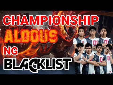 CHAMPIONSHIP ALDOUS NI WISE | GAME 7: BLACKLIST INTERNATIONAL VS EXECRATION | MPL-PH S7 GRANDFINALS