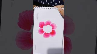 Easy Flower Painting ideas #art #satisfyling #flowerpainting #flowerart