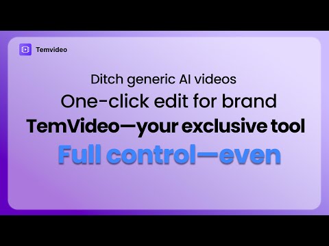 Turn Static Images into Dynamic Model Videos | AI Editing Tool Game-Changer#aivideo #temvideo #ai