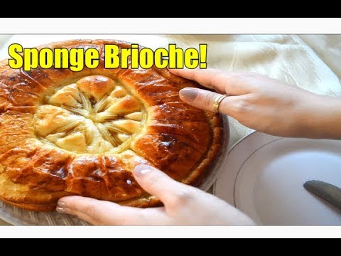 THE MOST SPONGE BRIOCHE with CUSTARD CREAM!❤