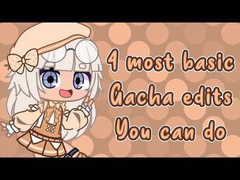 Easy gacha edit tutorials || Gacha club || Gacha tutorial