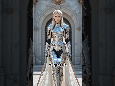 Countries as Warrior Queens | Part 02  #aiedits #aifusion #midjourney #aiart