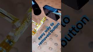 Easy way to remove button #tutorial #smartphone #shortsfeed #remix #button #amsr #diy