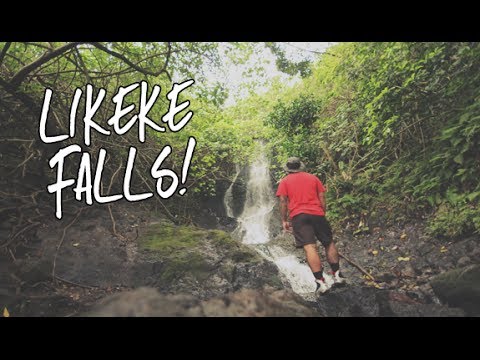 CHASING WATERFALLS! (Likeke Falls, Hawaii)