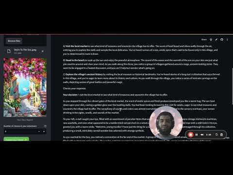 VisualQuest - Interactive Story Adventure