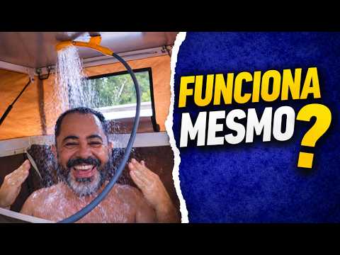 Fiz um CHUVEIRO dentro da Kombi… e ninguém acreditou!