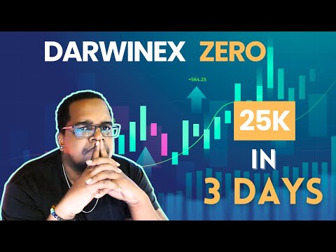 Darwinex Zero 25K in 3 days of the Darwin being created