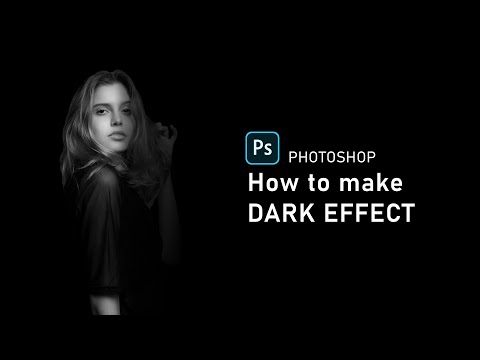 How to make dark faded effect l photoshop tutorial 2021