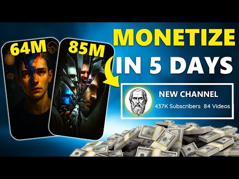 🚀Monetize a Faceless YouTube Channel in Just 15 Days🏆AI NICHE