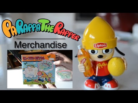 Parappa the Rapper Merchandise -  Stamp & Stencil Set
