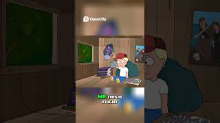 Quagmire's brave stand against terror.