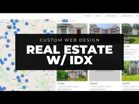 Real Estate Website Design with IDX Integration