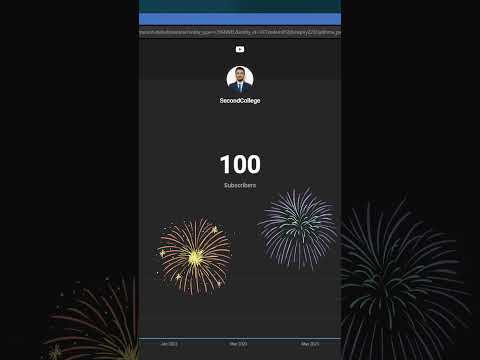 100 subscribers on my channel🎉🎉🎉