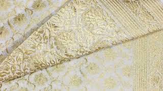Dyeable Banarasi Katan silk sarees