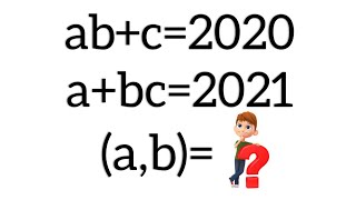 Mathematical olympiad | Equation solving for abc | Math Olympiad @learncommunolizer