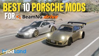 Best 10 Porsche Mods for BeamNG Drive
