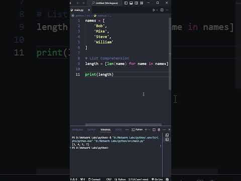 Dictionary comprehension in python #programming #coding #shorts