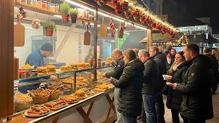 Munich Street Food Market | Massive Sausages, Steaks & Bavarian Classics