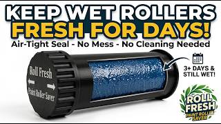 Try This Trick When Storing Wet Paint Rollers Overnight, or longer