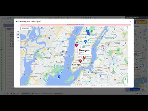 Easy travel planning with Travel Mapper for Google Sheets