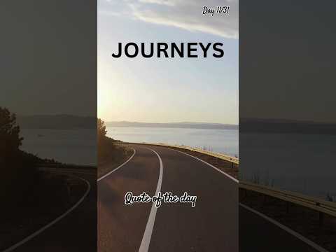 🚗 Roads Are Made for Journeys, Not Destinations 🌍 | Inspirational Quote