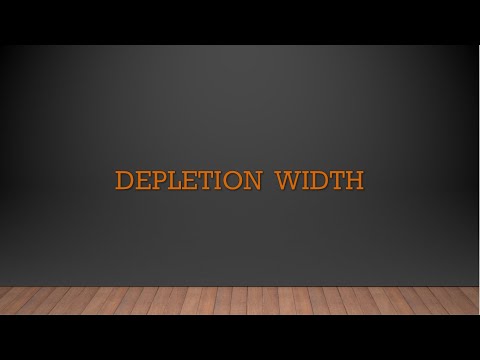 Depletion width