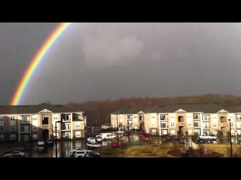 Double Rainbow outside my house