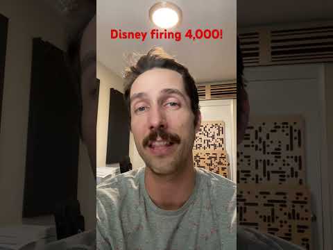 Disney Making Huge Cuts! - 4,000 will be fired this week.