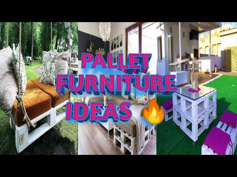 Fascinating pallet furniture ideas 🔥