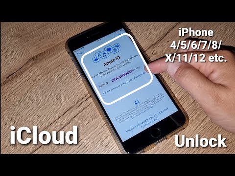 iCloud Unlock iPhone 4/5/6/7/8/X/11/12 etc. Success