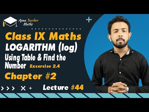 Lecture 44, IX(9th) Maths, Chapter 2, Using Table & Find Numbers | New Syllabus 2022-2023
