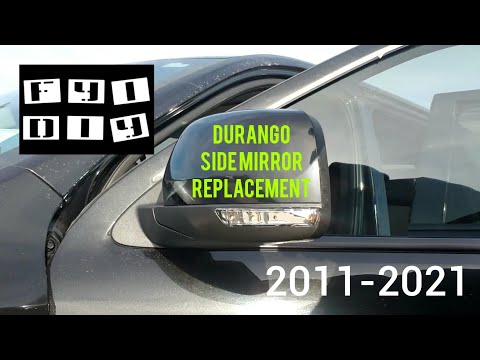 Durango Side Mirror Replacement 2011-2021 - Subscribe Now For More Tips