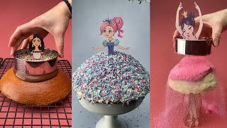 Best pull me up doll cake - Tsunami Doll Cake Compilation - Foodie beats tiktok viral hits