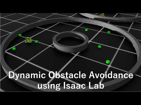 Dynamic Obstacle Avoidance Using Isaac Lab