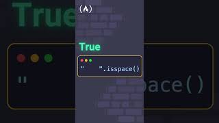 How to check if a string only contains whitespace in Python