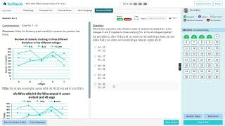 RRB CLERK MAINS QUANT MOCK TEST