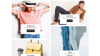 Responsive Website Design Using HTML, CSS | UI Design