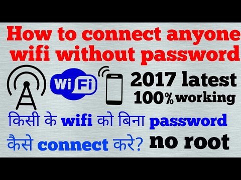 How to connect anyone wifi without password latest trick 2017(हिंदी)