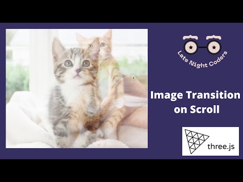 Image Transition Effect on Scroll Using Three JS and Custom Shaders