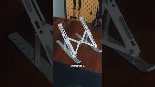 This cheap laptop stand is great! #MoalliaLaptopStand  #TechReview #WorkFromHome #ProductivityBoost