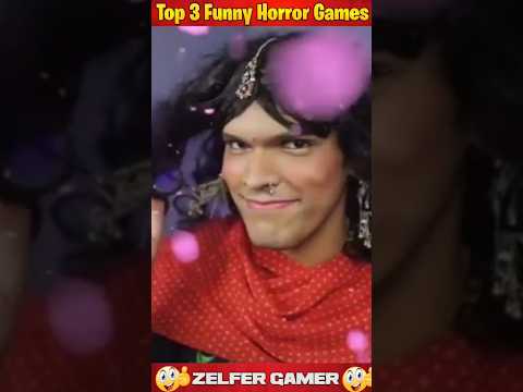 Top 3 Funny Horror Games 👻🤣 #gaming #shorts