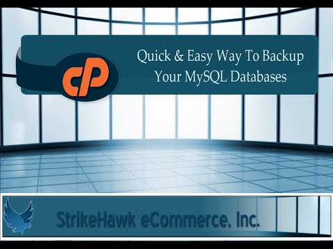 Backup Database Using cPanel Backup Menu