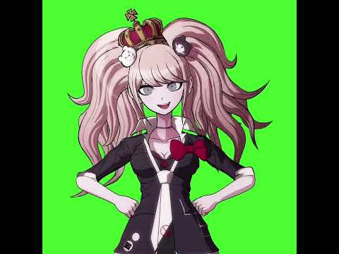 Junko Enoshima||Danganronpa green screen animation (read desc!)