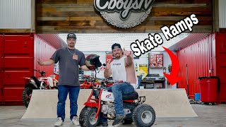 We Built a 3-Wheeler Skate Park