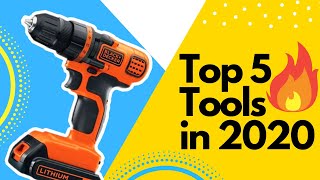 TOP 5 TOOLS (DRILL) IN 2020 - THIS WILL MAKE YOUR WORK EASIER, IT CAN SAVE YOUR TIME AND MONEY.