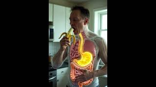 How Digestion Works: 3D Visualization of Eating a Banana | @InnerVerse3D
