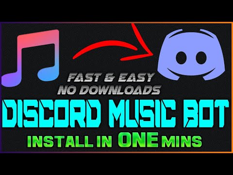 Music Bot For Discord in Under 1 minutes! Fast, Easy & Free! 2020