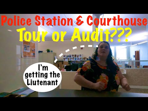 Police Station, Courthouse and City Hall First Amendment Audit...with a baby!  The story begins!